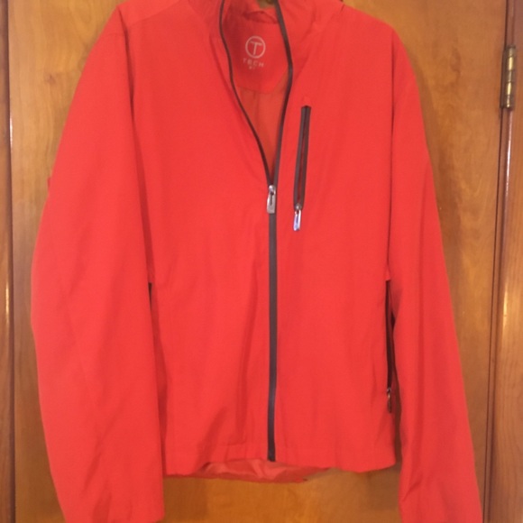 Tech by TUMI” Hooded Rain Jacket - Picture 3 of 4